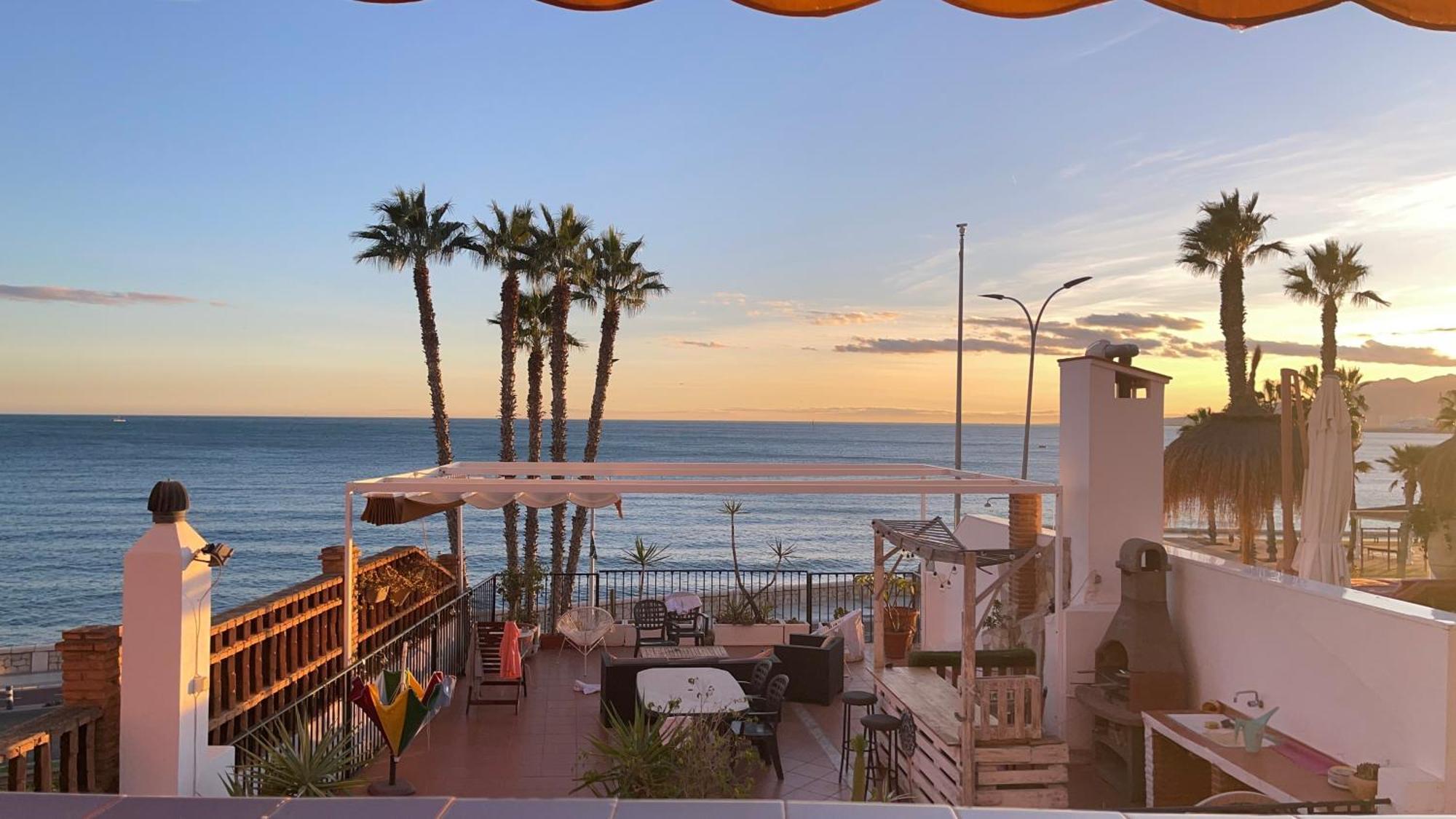 Sunset Ocean View In Malaga Beach Екстер'єр фото